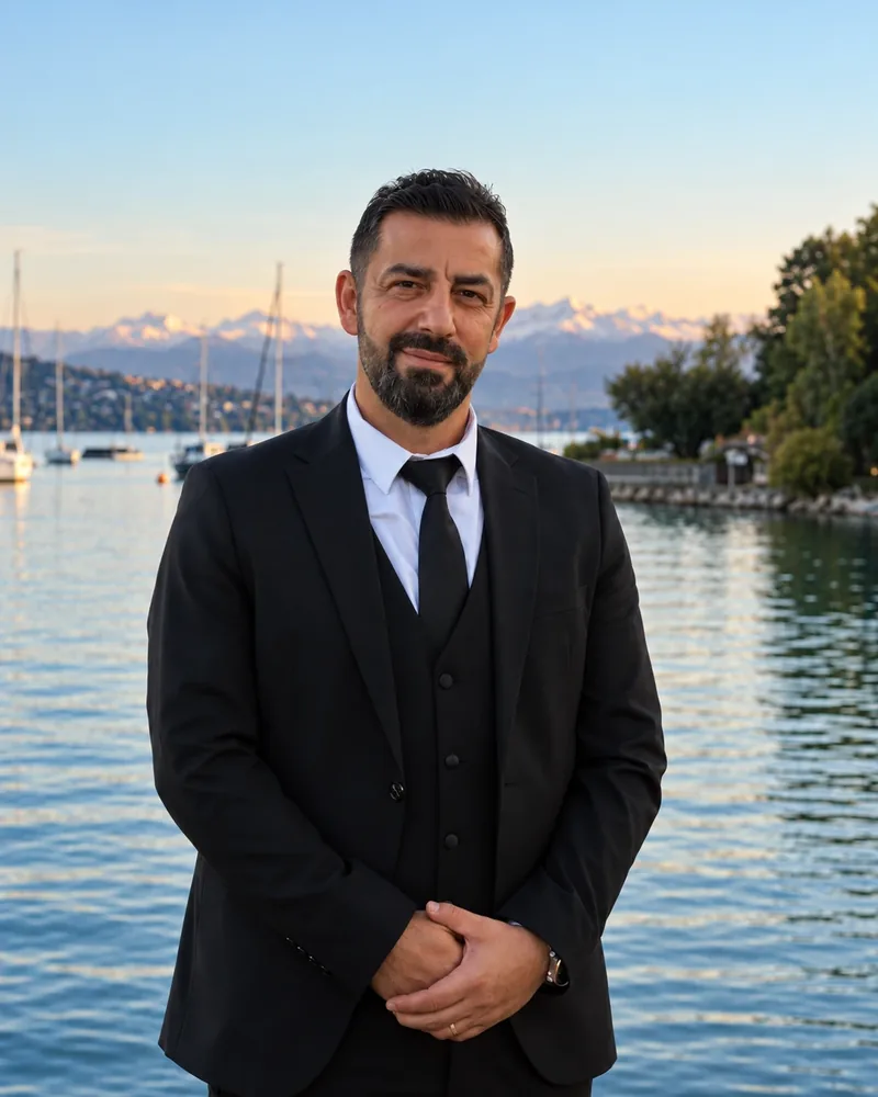 Mehmet Karadağ, owner of Swiss Transfer Service